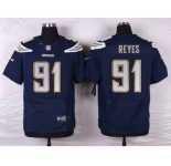 nike nfl jerseys san diego chargers #91 reyes blue[new Elite]