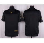 nike nfl jerseys san diego chargers blank black gold collection[Elite]