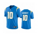 Los Angeles Chargers #10 Justin Herbert Powder Blue 2020 NFL Draft Vapor Limited Jersey