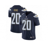 Men Nike Los Angeles Chargers #20 Desmond King Navy Blue Team Color Vapor Untouchable Limited Player NFL Jersey