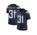 Men Nike Los Angeles Chargers #31 Adrian Phillips Navy Blue Team Color Vapor Untouchable Limited Player NFL Jersey