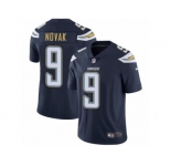 Men Nike Los Angeles Chargers #9 Nick Novak Navy Blue Team Color Vapor Untouchable Limited Player NFL Jersey