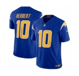 Men's Los Angeles Chargers #10 Justin Herbert Royal 2023 F.U.S.E. Vapor Untouchable Limited Stitched Jersey