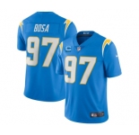 Men's Los Angeles Chargers 2022 #97 Joey Bosa Blue With 2-star C Patch Vapor Untouchable Limited Stitched NFL Jersey