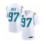 Men's Los Angeles Chargers 2022 #97 Joey Bosa White With 2-star C Patch Vapor Untouchable Limited Stitched NFL Jersey