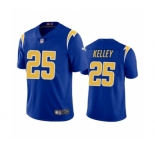 Men's Los Angeles Chargers #25 Joshua Kelley Royal Vapor Untouchable Limited Stitched Jersey