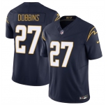 Men's Los Angeles Chargers #27 J.K. Dobbins Navy 2024 F.U.S.E Vapor Limited Stitched Football Jersey