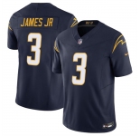 Men's Los Angeles Chargers #3 Derwin James JR Navy 2025 F.U.S.E Vapor Limited Stitched Football Jersey