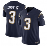 Men's Los Angeles Chargers #3 Derwin James Jr. Navy 2025 F.U.S.E. Alternate Vapor Limited Football Stitched Jersey