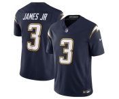 Men's Los Angeles Chargers #3 Derwin James Jr. Navy 2025 F.U.S.E. Alternate Vapor Limited Football Stitched Jersey