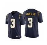 Men's Los Angeles Chargers #3 Derwin James Jr. Navy Vapor Untouchable Limited Stitched Jersey