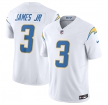 Men's Los Angeles Chargers #3 Derwin James Jr. White 2025 F.U.S.E. Vapor Untouchable Limited Football Stitched Jersey