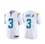 Men's Los Angeles Chargers #3 Derwin James Jr. White Vapor Untouchable Limited Stitched Jersey
