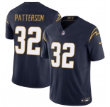 Men's Los Angeles Chargers #32 Jaret Patterson Navy 2025 F.U.S.E. Alternate Vapor Limited Football Stitched Jersey