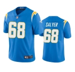 Men's Los Angeles Chargers #68 Jamaree Salyer Blue Vapor Untouchable Limited Stitched Jersey