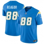 Men's Los Angeles Chargers #88 Jalen Reagor Blue 2025 F.U.S.E. Vapor Limited Football Stitched Jersey