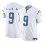 Men's Los Angeles Chargers #9 DJ Chark Jr White 2024 F.U.S.E. Vapor Limited Football Stitched Jersey