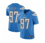 Men's Los Angeles Chargers #97 Joey Bosa Electric Blue Alternate Vapor Untouchable Limited Player Football Jersey
