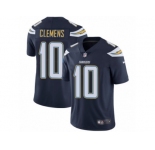 Men's Nike Los Angeles Chargers #10 Kellen Clemens Vapor Untouchable Limited Navy Blue Team Color NFL Jersey