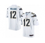 Men's Nike Los Angeles Chargers #12 Mike Williams Limited White NFL Jersey