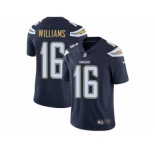 Men's Nike Los Angeles Chargers #16 Tyrell Williams Vapor Untouchable Limited Navy Blue Team Color NFL Jersey