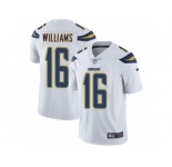 Men's Nike Los Angeles Chargers #16 Tyrell Williams Vapor Untouchable Limited White NFL Jersey