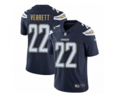 Men's Nike Los Angeles Chargers #22 Jason Verrett Vapor Untouchable Limited Navy Blue Team Color NFL Jersey