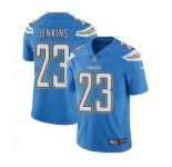 Men's Nike Los Angeles Chargers #23 Rayshawn Jenkins Electric Blue Alternate Vapor Untouchable Limited Player NFL Jersey