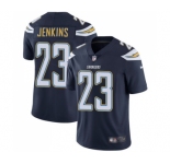 Men's Nike Los Angeles Chargers #23 Rayshawn Jenkins Navy Blue Team Color Vapor Untouchable Limited Player NFL Jersey