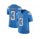 Men's Nike Los Angeles Chargers #3 Rayshawn Jenkins Electric Blue Alternate Vapor Untouchable Limited Player NFL Jersey