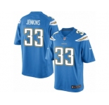 Men's Nike Los Angeles Chargers #33 Rayshawn Jenkins Limited Electric Blue Alternate NFL Jersey