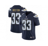 Men's Nike Los Angeles Chargers #33 Tre Boston Navy Blue Team Color Vapor Untouchable Limited Player NFL Jersey