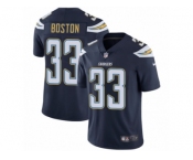 Men's Nike Los Angeles Chargers #33 Tre Boston Navy Blue Team Color Vapor Untouchable Limited Player NFL Jersey