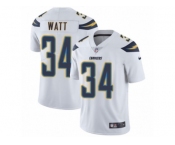 Men's Nike Los Angeles Chargers #34 Derek Watt Vapor Untouchable Limited White NFL Jersey