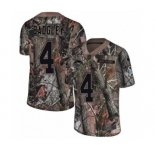 Men's Nike Los Angeles Chargers #4 Michael Badgley Limited Camo Rush Realtree NFL Jersey