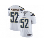 Men's Nike Los Angeles Chargers #52 Denzel Perryman Vapor Untouchable Limited White NFL Jersey