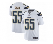 Men's Nike Los Angeles Chargers #55 Junior Seau Vapor Untouchable Limited White NFL Jersey