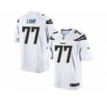 Men's Nike Los Angeles Chargers #77 Forrest Lamp Limited White NFL Jersey