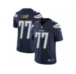 Men's Nike Los Angeles Chargers #77 Forrest Lamp Vapor Untouchable Limited Navy Blue Team Color NFL Jersey