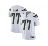 Men's Nike Los Angeles Chargers #77 Forrest Lamp Vapor Untouchable Limited White NFL Jersey