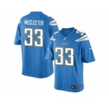 Men's Nike San Diego Chargers #33 Dexter McCluster Limited Electric Blue Alternate NFL Jersey