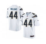 Men's Nike San Diego Chargers #44 Andre Williams Limited White NFL Jersey