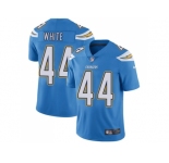 Nike Los Angeles Chargers #44 Kyzir White Electric Blue Alternate Men Stitched NFL Vapor Untouchable Limited Jersey