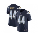 Nike Los Angeles Chargers #44 Kyzir White Navy Blue Team Color Men Stitched NFL Vapor Untouchable Limited Jersey