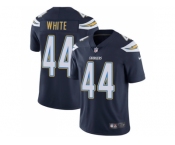 Nike Los Angeles Chargers #44 Kyzir White Navy Blue Team Color Men Stitched NFL Vapor Untouchable Limited Jersey