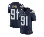 Nike Los Angeles Chargers #91 Justin Jones Navy Blue Team Color Men Stitched NFL Vapor Untouchable Limited Jersey