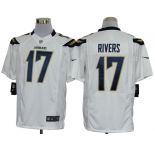 nike nfl jerseys san diego chargers #17 rivers white[nike limited]