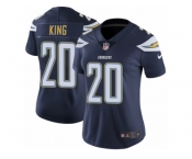 Women Nike Los Angeles Chargers #20 Desmond King Navy Blue Team Color Vapor Untouchable Limited Player NFL Jersey