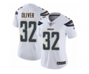 Women Nike Los Angeles Chargers #32 Branden Oliver White Vapor Untouchable Limited Player NFL Jersey