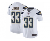 Women Nike Los Angeles Chargers #33 Derwin James White Stitched NFL Vapor Untouchable Limited Jersey